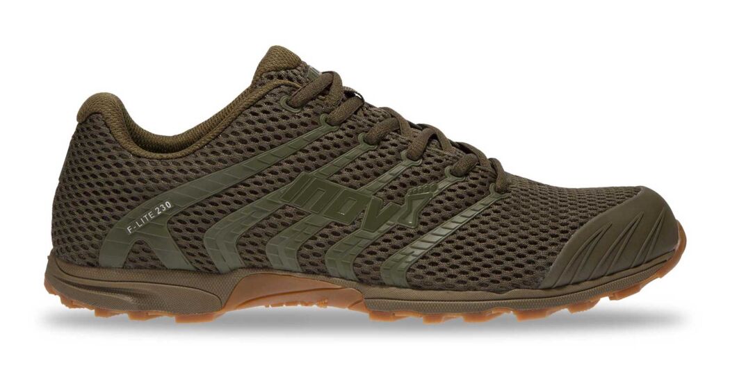 Inov-8 F-lite 230 Gum Crossfit Skor Herr Khaki Sverige QRLU14062